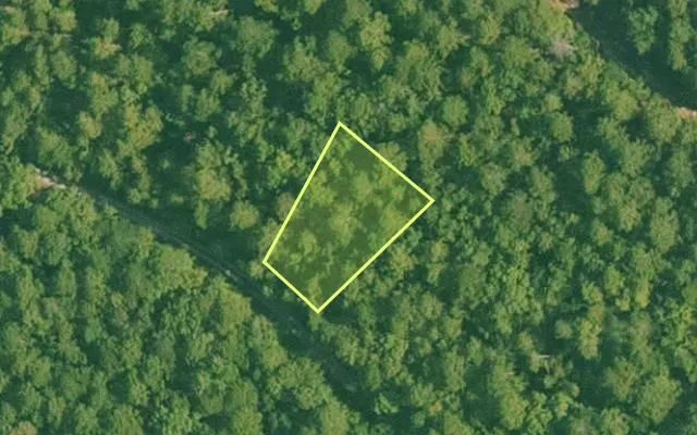 Aerial view of SALINE County parcel 496-00053-000 — Arkansas post-auction with approximate parcel outline