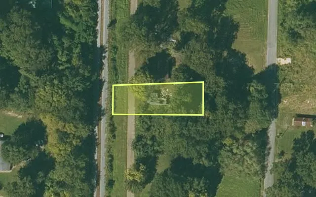 Aerial view of CHICOT County parcel 050-00342-000 — Arkansas post-auction with approximate parcel outline