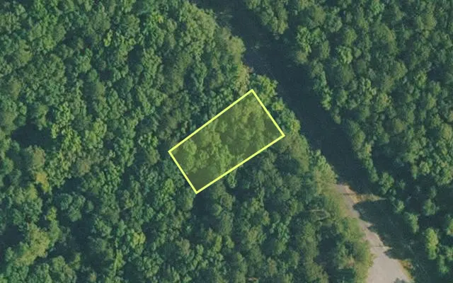 Aerial view of VAN BUREN County parcel 4400-09168-0000 — Arkansas post-auction with approximate parcel outline