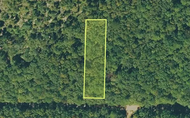 Aerial view of VAN BUREN County parcel 4300-02055-0000 — Arkansas post-auction with approximate parcel outline