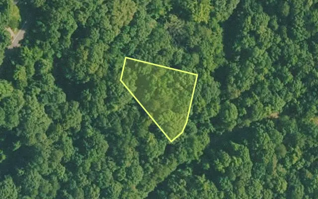 Aerial view of VAN BUREN County parcel 4400-08170-0000 — Arkansas post-auction with approximate parcel outline