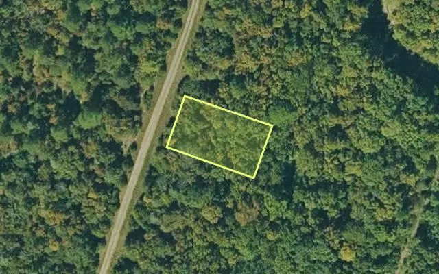 Aerial view of VAN BUREN County parcel 4550-02130-0000 — Arkansas post-auction with approximate parcel outline