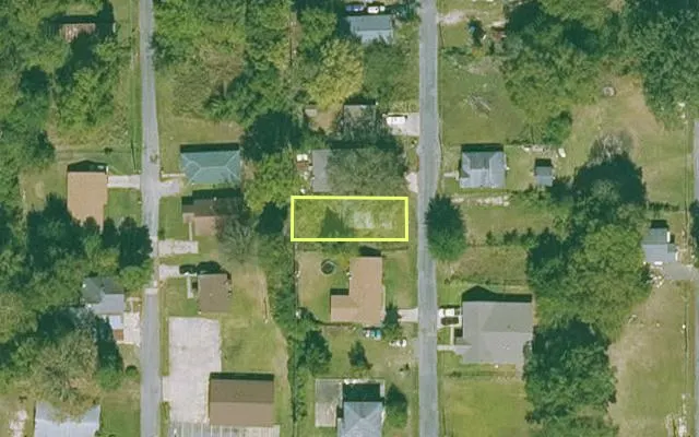 Aerial view of JEFFERSON County parcel 930-29844-000 — Arkansas post-auction with approximate parcel outline