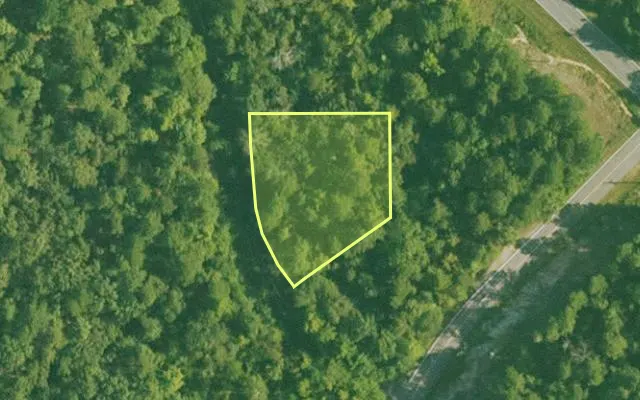 Aerial view of SALINE County parcel 576-00042-000 — Arkansas post-auction with approximate parcel outline