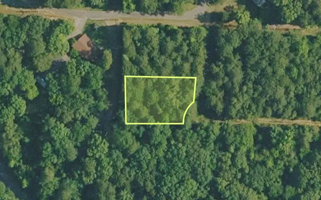 Aerial view of VAN BUREN County parcel 4350-07029-0000 — Arkansas post-auction with approximate parcel outline
