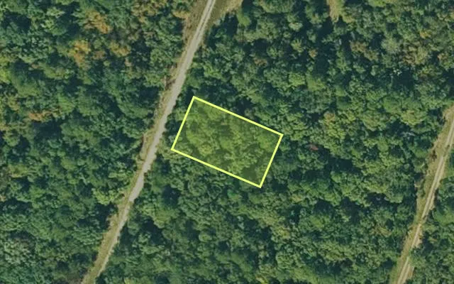 Aerial view of VAN BUREN County parcel 4550-02079-0000 — Arkansas post-auction with approximate parcel outline