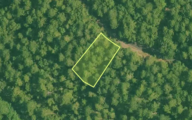 Aerial view of SALINE County parcel 496-00071-000 — Arkansas post-auction with approximate parcel outline