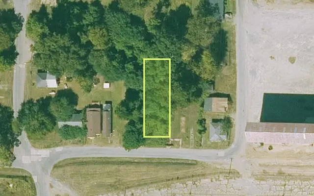 Aerial view of JEFFERSON County parcel 930-11729-000 — Arkansas post-auction with approximate parcel outline