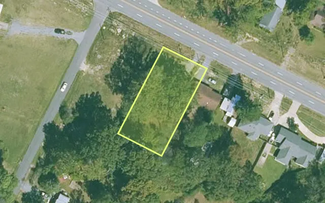 Aerial view of JEFFERSON County parcel 930-20936-000 — Arkansas post-auction with approximate parcel outline