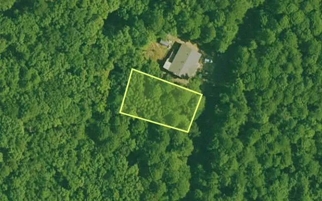 Aerial view of GARLAND County parcel 68712 — Arkansas post-auction with approximate parcel outline