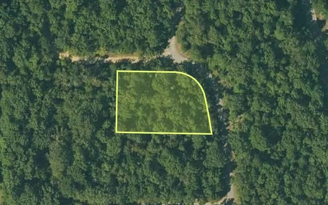 Aerial view of FULTON County parcel 340-18885-000 — Arkansas post-auction with approximate parcel outline