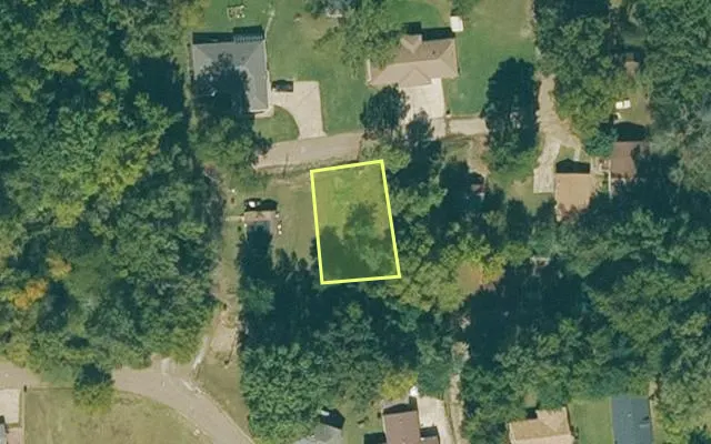Aerial view of ST FRANCIS County parcel 0700-00805-0000 — Arkansas post-auction with approximate parcel outline