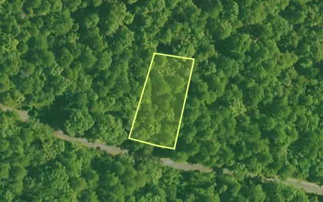 Aerial view of SALINE County parcel 564-00086-000 — Arkansas post-auction with approximate parcel outline
