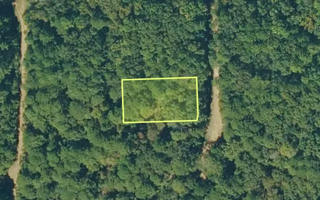 Aerial view of VAN BUREN County parcel 4300-06047-0000 — Arkansas post-auction with approximate parcel outline
