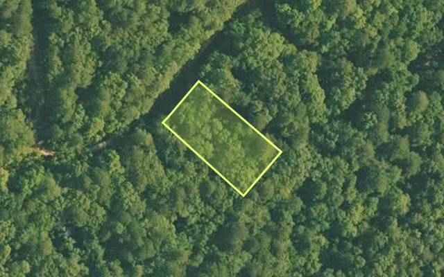 Aerial view of VAN BUREN County parcel 4500-01403-0000 — Arkansas post-auction with approximate parcel outline