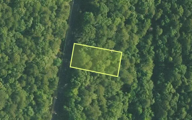 Aerial view of VAN BUREN County parcel 4050-10053-0000 — Arkansas post-auction with approximate parcel outline