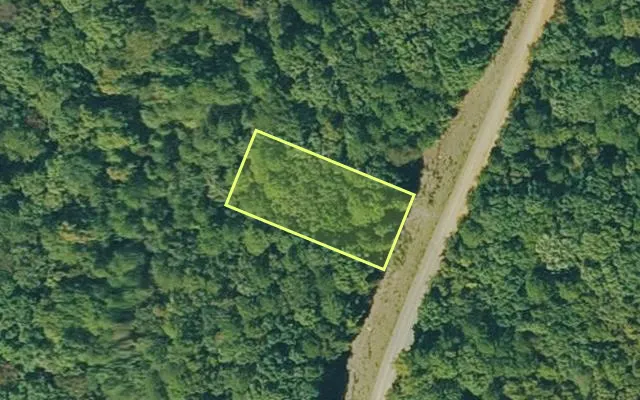 Aerial view of VAN BUREN County parcel 4300-03119-0000 — Arkansas post-auction with approximate parcel outline