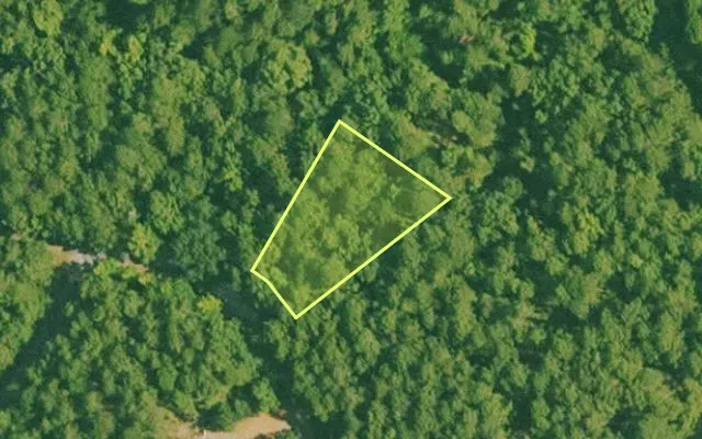 Aerial view of SALINE County parcel 644-00190-000 — Arkansas post-auction with approximate parcel outline
