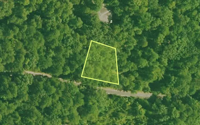 Aerial view of SALINE County parcel 440-00085-000 — Arkansas post-auction with approximate parcel outline