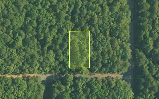 Aerial view of VAN BUREN County parcel 4400-19257-0000 — Arkansas post-auction with approximate parcel outline