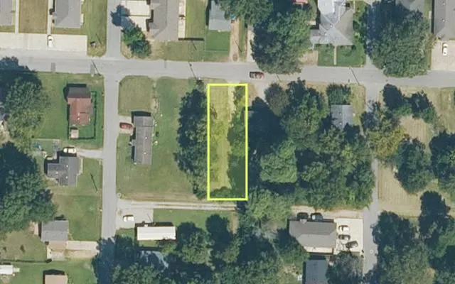 Aerial view of GREENE County parcel 1186-00041-000 — Arkansas post-auction with approximate parcel outline