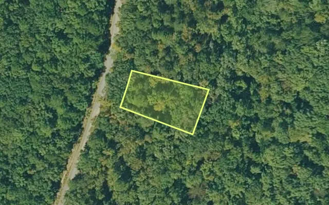 Aerial view of VAN BUREN County parcel 4050-12215-0000 — Arkansas post-auction with approximate parcel outline
