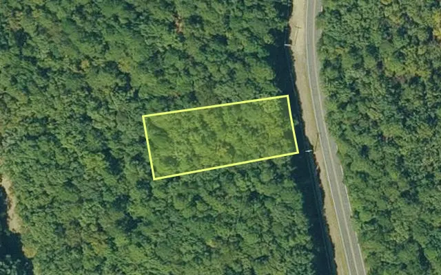 Aerial view of VAN BUREN County parcel 4300-07056-0000 — Arkansas post-auction with approximate parcel outline