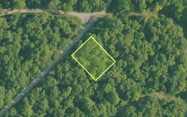 Aerial view of BAXTER County parcel 010-01551-000 — Arkansas post-auction with approximate parcel outline