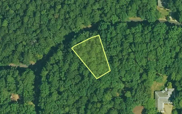 Aerial view of GARLAND County parcel 64258 — Arkansas post-auction with approximate parcel outline