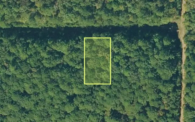 Aerial view of VAN BUREN County parcel 4300-17047-0000 — Arkansas post-auction with approximate parcel outline
