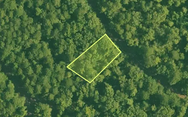 Aerial view of SALINE County parcel 516-00224-000 — Arkansas post-auction with approximate parcel outline