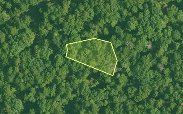 Aerial view of SALINE County parcel 632-00137-000 — Arkansas post-auction with approximate parcel outline