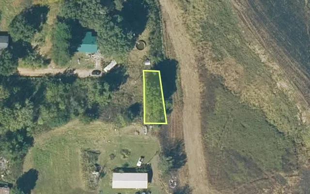 Aerial view of LAWRENCE County parcel 001-02851-000 — Arkansas post-auction with approximate parcel outline