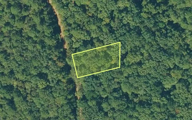 Aerial view of VAN BUREN County parcel 4300-06143-0000 — Arkansas post-auction with approximate parcel outline