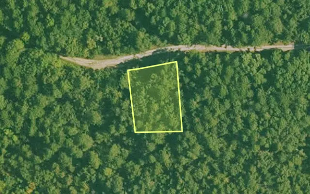 Aerial view of SALINE County parcel 776-00095-000 — Arkansas post-auction with approximate parcel outline