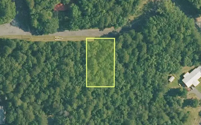 Aerial view of VAN BUREN County parcel 4400-06074-0000 — Arkansas post-auction with approximate parcel outline