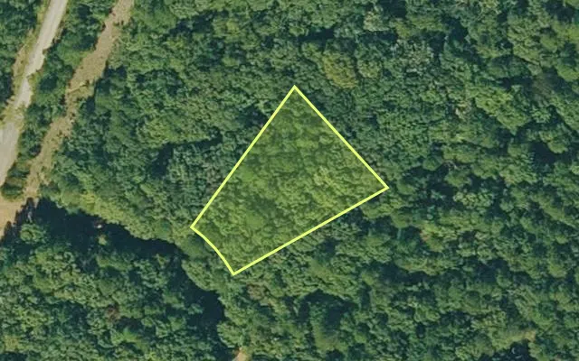 Aerial view of VAN BUREN County parcel 4300-03134-0000 — Arkansas post-auction with approximate parcel outline