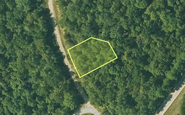 Aerial view of FULTON County parcel 270-16403-000 — Arkansas post-auction with approximate parcel outline