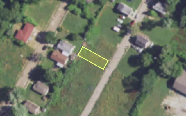 Aerial view of 3045 MARNICE PL — vacant lot, St. Louis with approximate parcel outline