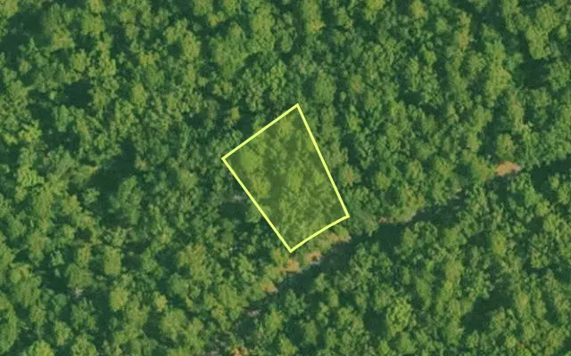 Aerial view of SALINE County parcel 456-00180-000 — Arkansas post-auction with approximate parcel outline