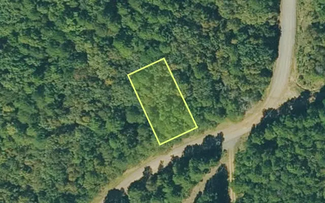 Aerial view of VAN BUREN County parcel 4300-01156-0000 — Arkansas post-auction with approximate parcel outline