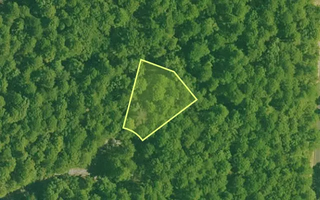 Aerial view of GARLAND County parcel 71364 — Arkansas post-auction with approximate parcel outline