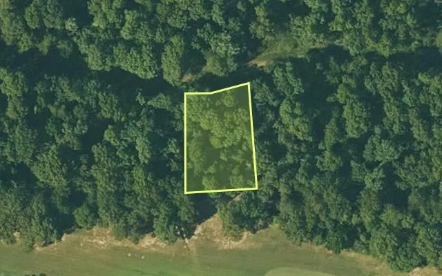 Aerial view of FULTON County parcel 230-14674-000 — Arkansas post-auction with approximate parcel outline