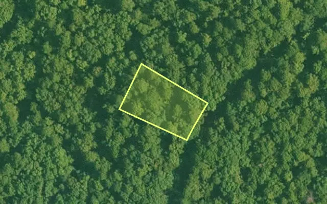 Aerial view of SALINE County parcel 632-00124-000 — Arkansas post-auction with approximate parcel outline