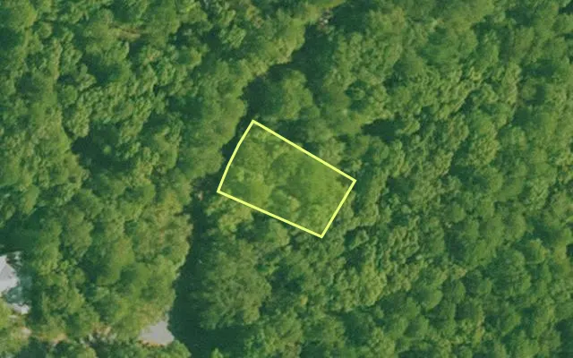 Aerial view of SALINE County parcel 392-00048-000 — Arkansas post-auction with approximate parcel outline
