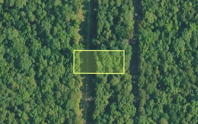 Aerial view of VAN BUREN County parcel 4350-10003-0000 — Arkansas post-auction with approximate parcel outline
