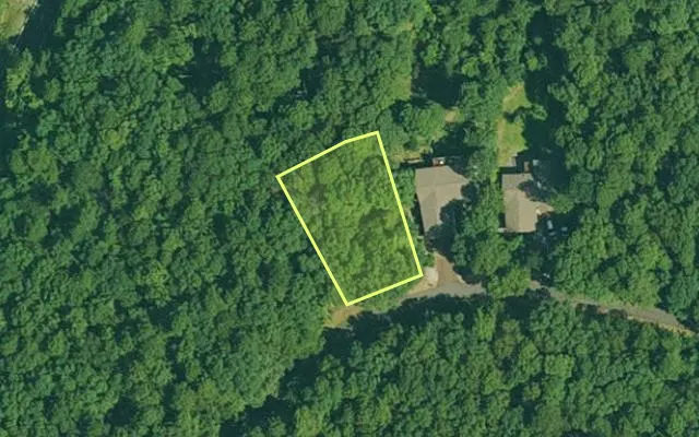 Aerial view of GARLAND County parcel 64547 — Arkansas post-auction with approximate parcel outline