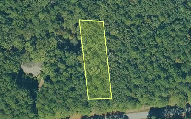 Aerial view of CLEBURNE County parcel 600-03229-004 — Arkansas post-auction with approximate parcel outline