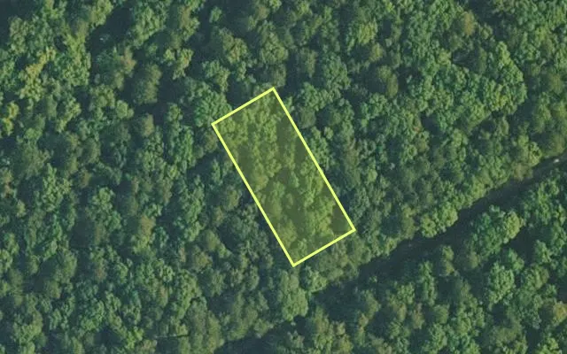Aerial view of VAN BUREN County parcel 4400-20115-0000 — Arkansas post-auction with approximate parcel outline