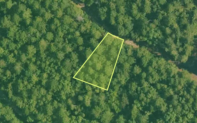 Aerial view of SALINE County parcel 496-00079-000 — Arkansas post-auction with approximate parcel outline